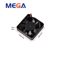 Kipas pendingin Blower 40x40x10mm, kipas pendingin 4010 5v 12v 40mm