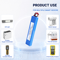 Batterie LiFePO4 2S 6,4V 4000mAh 25,6Wh avec câble et connecteur personnalisés, faible autodécharge pour appareil portable industriel