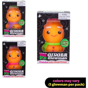 Nuevo 2026 Schylling NeeDoh Hombre de Jengibre Mini TPR Squishy Suave de Peluche Divertido Juguete Antiestrés Coleccionable Regalo Caja de Color - Product Image 3