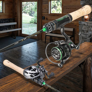 Histar Verdant BFS <span class=keywords><strong>Bait</strong></span> <span class=keywords><strong>Finesse</strong></span> System Canne à pêche à haute teneur en carbone Reel Combo 1.53-1.86m AA Cork Grip FUJI Guide Fast Bass Trout - Product Image 6