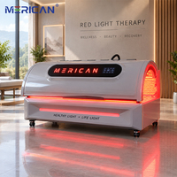 Système de thérapie par lumière rouge LED pour le corps entier, pour salon de beauté