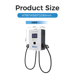 <span class=keywords><strong>Teison</strong></span> Trạm Sạc Nhanh Trên Tường Gia Đình Ev 40kw DC Với Đầu Nối OCPP, RFID Và CCS1/2 - Product Image 4
