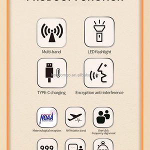วิทยุสื่อสาร Freedomgo รุ่นดั้งเดิม FM-15PRO 999 ช่องสัญญาณ วิทยุสื่อสารแบบสองทาง BaoFeng - Product Image 5