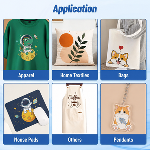 Presse à chaleur automatique professionnelle pneumatique à 6 plateaux rotatifs, six stations, pour transfert par sublimation sur textiles et t-shirts - Product Image 3