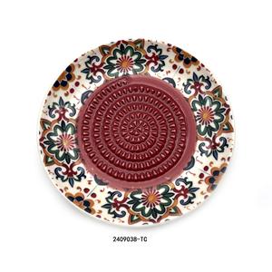 High Sale Handmade Glazed Ceramic Multi-Color <b>Plate</b> Set Eco-Friendly Porcelain <b>Decorate</b> <b>Plate</b> for Presents - Product Image 2