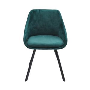 Silla de Comedor Moderna de Tela de Terciopelo con Patas de Metal, Muebles para el Hogar, <span class=keywords><strong>Precio</strong></span> Económico al por Mayor, Gran Venta - Product Image 2