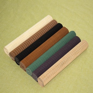 Salvamanteles <span class=keywords><strong>Rectangular</strong></span> Aislante de Bambú, Productos de Bambú Resistentes, Manteles Individuales de Bambú Reutilizables, <span class=keywords><strong>Tapete</strong></span> de Playa de Bambú - Product Image 6