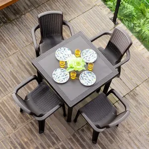 Silla Para ชุด Tipo rattan x 4 unidades Marca MQ - Product Image 4