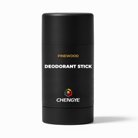 Déodorant naturel en stick anti-transpirant pour hommes avec pin, vitamine E, feuille d'aloe vera, longue durée, marque privée, OEM, vente en gros