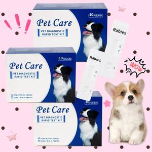 PetCare Équipement de diagnostic vétérinaire <span class=keywords><strong>Kit</strong></span> de <span class=keywords><strong>test</strong></span> rapide du parvovirus Vente rapide <span class=keywords><strong>Kit</strong></span> de <span class=keywords><strong>test</strong></span> <span class=keywords><strong>AG</strong></span> du virus de la rage Fot Veterinaria Perro - Product Image 1