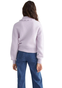 Suéter personalizado para <span class=keywords><strong>mujer</strong></span>, prendas de punto de manga larga, mezcla de lana, cárdigan de invierno a la moda para - Product Image 3