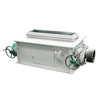Broyeur à grains à double rouleau pour maïs et soja, machine de broyage pour la transformation des matières premières d'aliments pour animaux