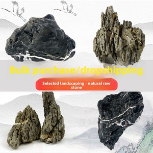 Vente en gros de blocs de <span class=keywords><strong>pierre</strong></span> Qinglong lavés, grands blocs pour aquarium paysager, colline artificielle, petits blocs naturels, accessoires d'aquarium - Product Image 5