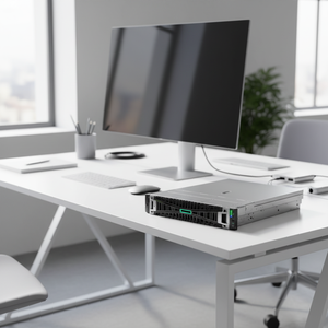Serveur en rack HPE DL385 Gen11 2U, stockage hybride SSD/HDD, serveur SSD d'entreprise - Product Image 1