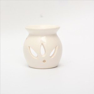 Brûleur d'huiles essentielles en céramique pour la maison, diffuseur d'arômes, <span class=keywords><strong>lampe</strong></span> parfumée, brûleur de cire fondue, support pour bougie chauffe-plat - Product Image 3