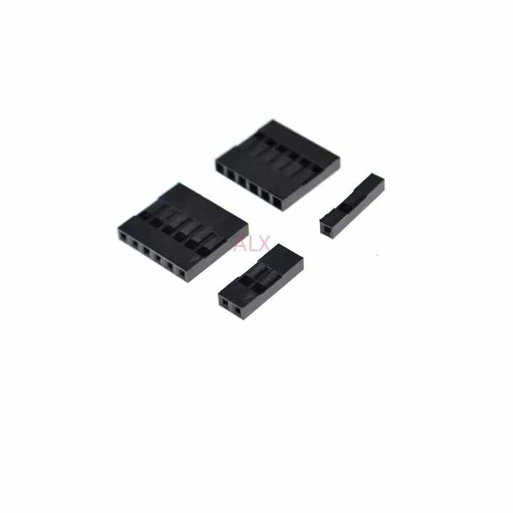 Single row dupont header connector 2.54MM pitch male female JUMPER cable wire plug Housing 1P/2P/3P/4P/5P/6P/7P/8P/9P/10P