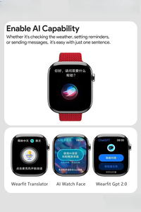 Đồng hồ thông minh thể thao Series10 mới bán buôn dành cho nam và nữ, chống nước IP68, tích hợp NFC kiểm soát truy cập - Product Image 4