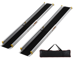 <span class=keywords><strong>Rampas</strong></span> <span class=keywords><strong>para</strong></span> sillas de ruedas Instalación ligera de aluminio Rampa de carga portátil de acero libre <span class=keywords><strong>para</strong></span> ancianos - Product Image 1