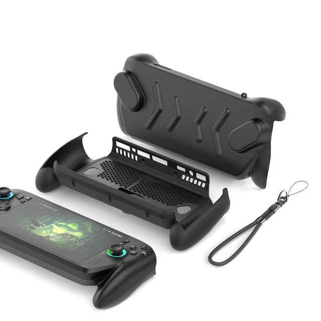 For ROG Xbox Ally Handheld Game Console Protective Case with Desktop Bracket and TPU Material