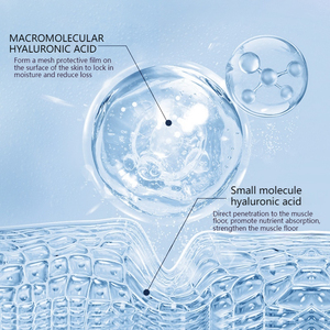 Allnatural Glow tăng cường hyaluronic axit lỏng Mặt huyết thanh với chống nhăn & giữ ẩm lợi ích cho làn da sống động - Product Image 4