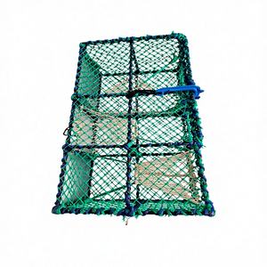 Piège à crabes et à homards en acier durable JINLONG avec cadre en PE et service de découpe, modèle JL-l-07 pour la pêche en mer - Product Image 1