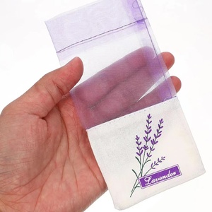 Sacs de sachets vides en gaze violette 3*6 pouces <span class=keywords><strong>Lavande</strong></span> Cotton-Ramie Sacks - Product Image 3