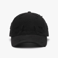 Gorras Deportivas con Efecto Desgastado, Gorra de Béisbol de 6 Paneles sin Estructura, Personalizada con Bordado, Estilo Dad Hat