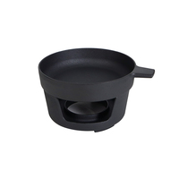Batterie de cuisine d'extérieur Barbecue Grill Sans fumée Petit Mini BBQ Grill Barbecue Pan Set