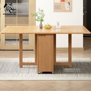 Muebles de comedor de madera maciza de nueva moda, mesa de comedor, precio bajo de fábrica china, personalizable, en stock, envío inmediato - Product Image 4