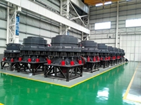 Concasseur à cône hydraulique Alibaba Express pour le concassage de roches dures, concasseur à cône à tête courte HXJQ pour la vente