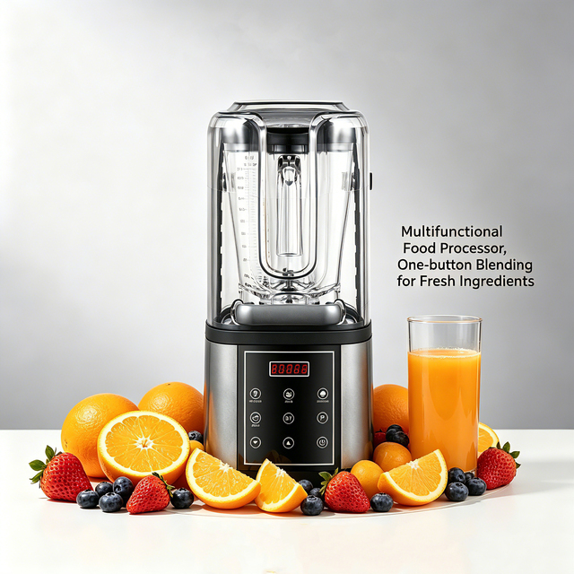 8003FA Commercial Heavy-Duty 5-Mode Electric Smoothie Maker Machine Touchpad Controls UK Plug Blender