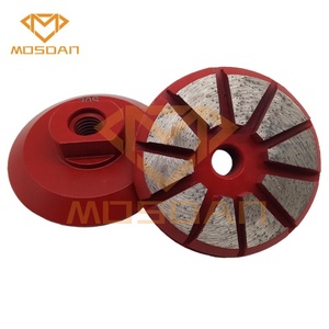 3英寸螺纹M14金刚石砂轮，带10个斜面，用于手磨机 - Product Image 2