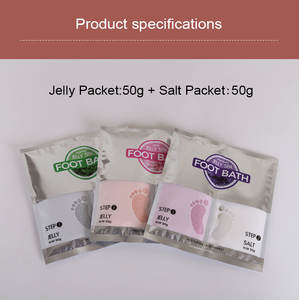 Sels de bain de <span class=keywords><strong>pieds</strong></span> en gelée <span class=keywords><strong>pour</strong></span> pédicure, élimination des peaux mortes, soin spa, aux senteurs de rose, lavande et orange, vente en gros - Product Image 4