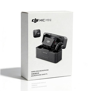ไมโครโฟนไร้สาย DJI Mic Mini ราคาส่ง น้ำหนักเบาเพียง 10 กรัม ตัดเสียงรบกวนได้ดี แบตเตอรี่ใช้งานได้นาน 48 ชั่วโมง สำหรับ iPhone และกล้อง - Product Image 1
