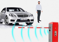 79Ghz MmWave kablosuz Bluetooth Radar anti-şut IP66 ABS malzeme için araç dedektörü otopark bom için