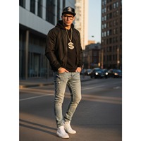 Ensemble de costumes hip-hop années 80 et 90, casquette snapback avec symbole du dollar, chaîne en or, lunettes, accessoires de costume pour homme, rappeur, fête
