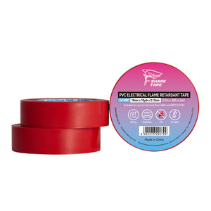 Ruban PVC Ignifuge Osaka SHUSHI G108F-130 - Expert Haute Tension Jaune 18mmx10yds 0.13mm d'épaisseur Adhésif Électrique en Caoutchouc - Product Image 2
