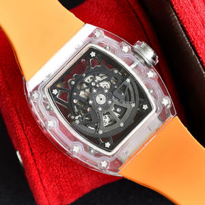 Montre mécanique vintage RM 47 avec boîtier transparent, cristal saphir, tourbillon, édition limitée, montre pour homme - Product Image 3