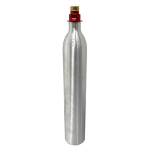 Certificat EN ISO7866 TPED, cylindre de CO2 haute pression en aluminium <span class=keywords><strong>Sodastream</strong></span> 0,6L, <span class=keywords><strong>bouteille</strong></span> de CO2 pour boissons gazeuses - Product Image 4