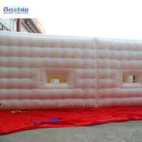 Grande tente gonflable en forme de Cube, grand chapiteau, tente de fête, personnalisée, en plein air, pour fête de mariage, en PVC, à vendre