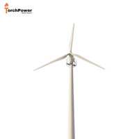 Système de production d'énergie éolienne 100W 500W 1000W 10KW 50KW 100KW 200KW, petite éolienne pour l'électricité industrielle