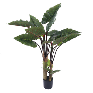 Cây Cảnh Lá Xanh Khoai Môn Trang Trí Nhà Sản Xuất Trung Quốc Cây Nhân Tạo Cảm Ứng Thật Để Trang Trí Trong Nhà Ngoài Trời - Product Image 3