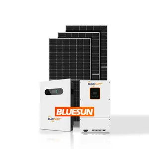 Sistema de energia solar híbrido, de alta qualidade, 8kw, 110v, sistema elétrico, com preço de fábrica