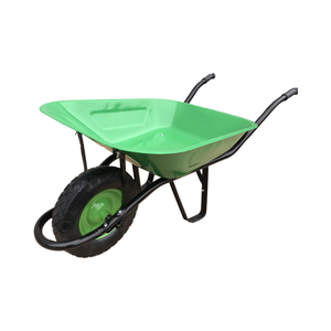 Garden Construction <strong>Hand</strong> <strong>Trolley</strong> WB6400 <strong>heavy</strong> single-wheel handcart compatible with 4.00-8 wheels - Product Image 5