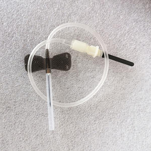 ชุดเข็มเจาะเลือดแบบปีกผีเสื้อชนิดใช้ครั้งเดียว ขนาด 21g 22g 23g <span class=keywords><strong>25g</strong></span> ทำจากพลาสติกและสแตนเลส พร้อมหัวต่อแบบ Luer ได้รับมาตรฐาน CE สำหรับสัตว์เลี้ยง - Product Image 3