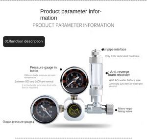 Akvaryum için MUFAN <span class=keywords><strong>CO2</strong></span> regülatörü Metal Solenoid vana hidroponik kapalı ekili tankı açık sezon günlük kullanım için - Product Image 2