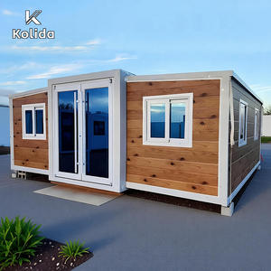 Kolida 20ft/40ft Expandable Sea Container Outdoor Prefab Modern 4-Bedroom Breathable Farmhouse Apartment Villa With Bathroom - Product Image 1