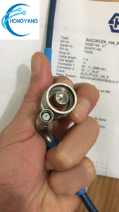 Câble HUBER SUHNER d'origine <span class=keywords><strong>SUCOFLEX</strong></span>_104_E 18G N Revolution SMA 90 degrés 1 mètre - Product Image 3