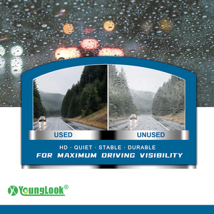 Spazzole tergicristallo universali Bozhi per tutte le stagioni, multifunzione, senza telaio, morbide, a doppio pezzo, per Corolla, Audi, Lada, Allion - Product Image 4