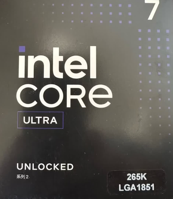 Core Ultra 7 265K LGA 1851 20-Core 8P+12E 20-Thread 33 TOPS NPU 13 DDR5 RAM PCIE 5.0 AI Boost New Gaming Desktop Processor